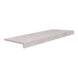 WHITE STONE | STEP TILE | Ceramic flooring | Gresmanc Group