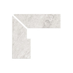 WHITE STONE | ZANQUÍN RECTO CORTE | Ceramic tiles | Gresmanc Group