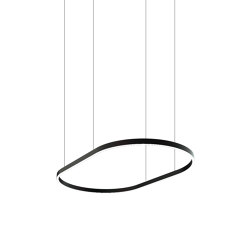 Way Linear System | Oval 1500 | Double Emission | Suspended lights | Castaldi