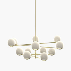 Ball & Hoop | S 19—05 - Brushed Brass - Opal | Suspensions | Empty State