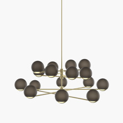 Ball & Hoop | S 19—06 - Brushed Brass - Smoked | Suspensions | Empty State