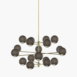Ball & Hoop | S 19—10 - Polished Brass - Smoked | Suspensions | Empty State