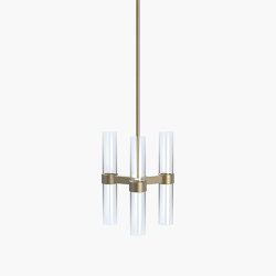 Branch | S 78—01 - Burnished Brass | Suspended lights | Empty State