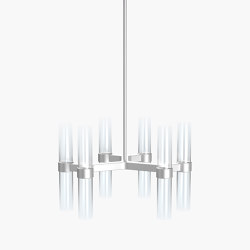 Branch | S 78—04 - Silver Anodised | Suspended lights | Empty State