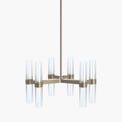 Branch | S 78—05 - Burnished Brass | Suspended lights | Empty State