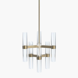 Branch | S 78—07 - Burnished Brass | Suspended lights | Empty State