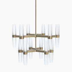 Branch | S 78—08 - Burnished Brass | Suspended lights | Empty State
