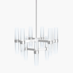 Branch | S 78—09 - Silver Anodised | Suspended lights | Empty State