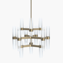 Branch | S 78—10 - Burnished Brass | Suspended lights | Empty State