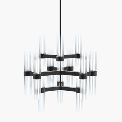 Branch | S 78—10 - Black Anodised | Suspended lights | Empty State