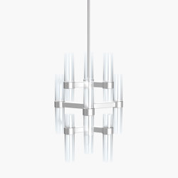 Branch | S 78—11 - Silver Anodised | Suspended lights | Empty State