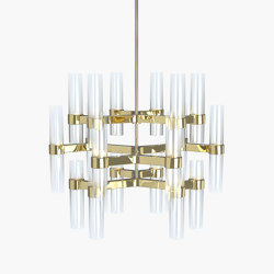 Branch | S 78—12 - Polished Brass | Lampade sospensione | Empty State