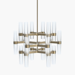 Branch | S 78—12 - Burnished Brass | Suspended lights | Empty State