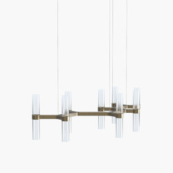 Branch | S 78—14 - Burnished Brass | Suspended lights | Empty State