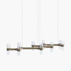 Branch | S 78—15 - Burnished Brass | Suspended lights | Empty State
