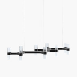 Branch | S 78—15 - Black Anodised | Suspended lights | Empty State