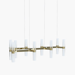 Branch | S 78—16 - Polished Brass | Suspended lights | Empty State