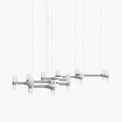 Branch | S 78—17 - Silver Anodised | Suspended lights | Empty State