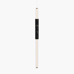 Light Pipe | S 58—01 - Burnished Brass - Black | Suspensions | Empty State