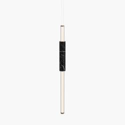 Light Pipe | S 58—02 - Burnished Brass - Black | Suspended lights | Empty State