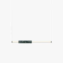 Light Pipe | S 58—04 - Black Anodised - Green | Suspended lights | Empty State