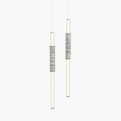Light Pipe | S 58—05 - Silver Anodised - White | Suspended lights | Empty State