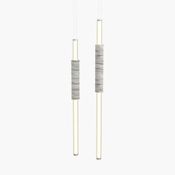 Light Pipe | S 58—07 - Silver Anodised - White | Suspended lights | Empty State