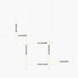 Light Pipe | S 58—13 - Silver Anodised - White | Suspended lights | Empty State