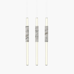 Light Pipe | S 58—14 - Silver Anodised - White | Suspended lights | Empty State