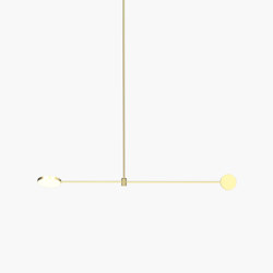 Motion | S 23—03 - Brushed Brass | Lampade sospensione | Empty State