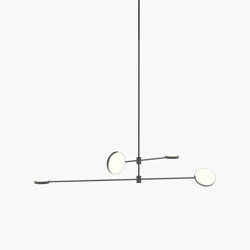 Motion | S 23—04 - Black Anodised | Suspended lights | Empty State