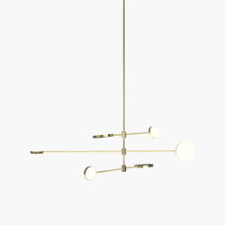Motion | S 23—07 - Polished Brass | Lampade sospensione | Empty State
