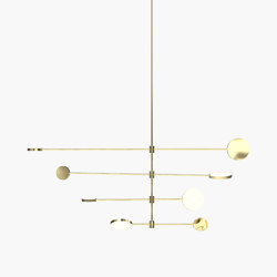 Motion | S 23—11 - Polished Brass | Lampade sospensione | Empty State