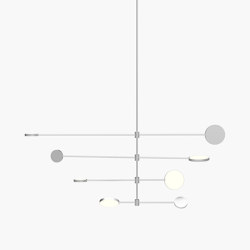 Motion | S 23—11 - Silver Anodised | Pendelleuchten | Empty State