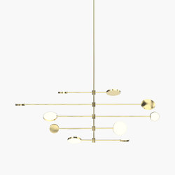 Motion | S 23—12 - Polished Brass | Lampade sospensione | Empty State