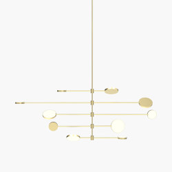 Motion | S 23—12 - Brushed Brass | Lampade sospensione | Empty State