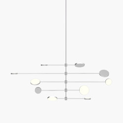 Motion | S 23—12 - Silver Anodised | Suspended lights | Empty State