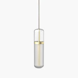 Pill | S 36—01 - Brushed Brass - Opal | Suspensions | Empty State