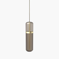Pill | S 36—01 - Brushed Brass - Smoked | Pendelleuchten | Empty State