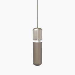 Pill | S 36—01 - Silver Anodised - Smoked | Suspended lights | Empty State