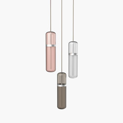Pill | S 36—02 - Silver Anodised - Pink / Smoked / Opal | Suspensions | Empty State