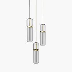 Pill | S 36—02 - Polished Brass - Opal | Suspensions | Empty State