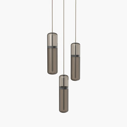 Pill | S 36—02 - Black Anodised - Smoked | Lampade sospensione | Empty State