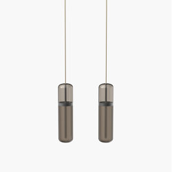 Pill S | 36—05 - Black Anodised - Smoked | Lampade sospensione | Empty State