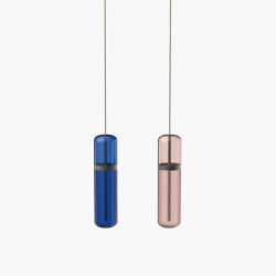 Pill S | 36—05 - Black Anodised - Blue / Pink | Lampade sospensione | Empty State