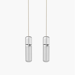 Pill S | 36—05 - Silver Anodised - Opal | Suspended lights | Empty State