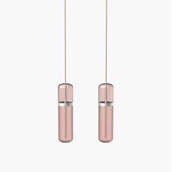 Pill S | 36—05 - Silver Anodised - Pink | Lampade sospensione | Empty State
