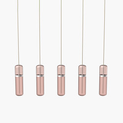 Pill S | 36—07 - Silver Anodised - Pink | Pendelleuchten | Empty State