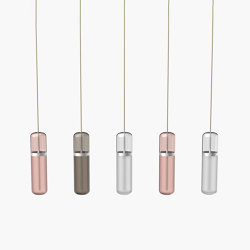 Pill S | 36—07 - Silver Anodised - Pink / Smoked / Opal | Suspensions | Empty State
