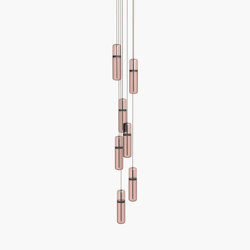 Pill S | 36—08 - Black Anodised - Pink | Lampade sospensione | Empty State